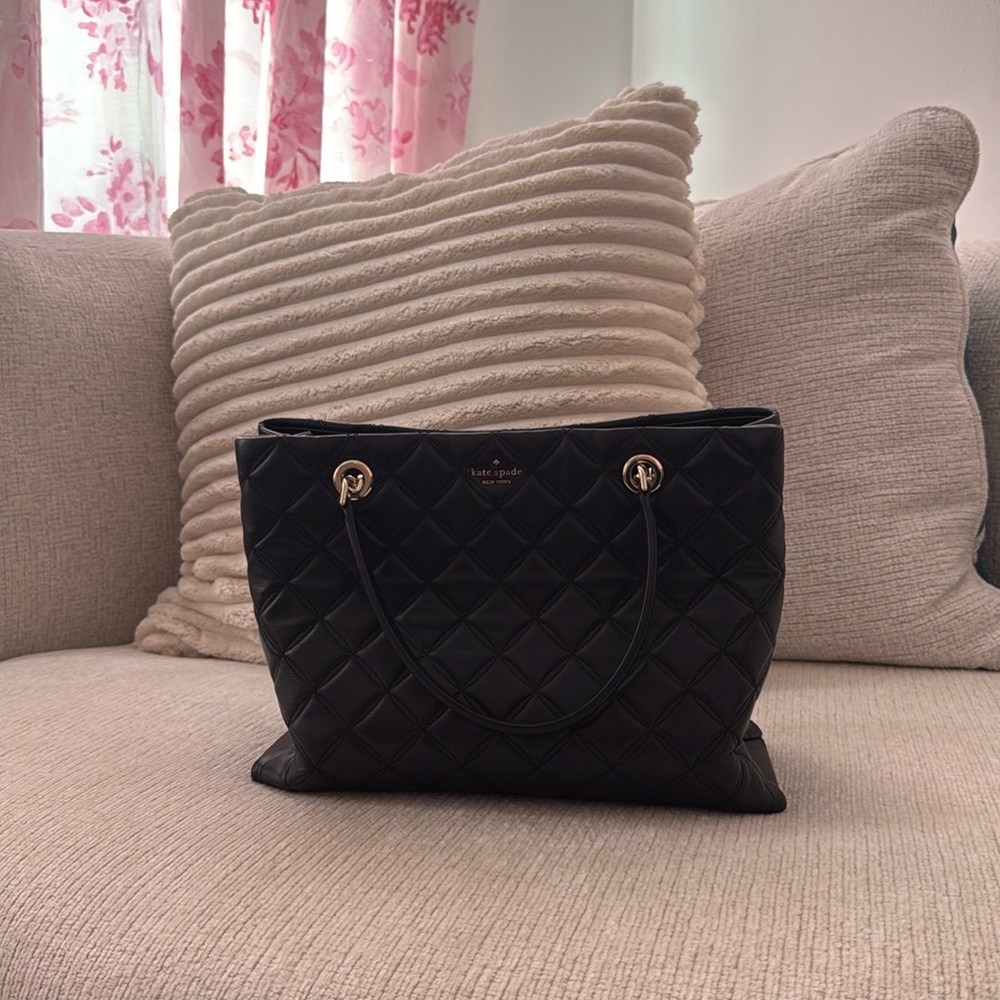 Kate spade black chain purse